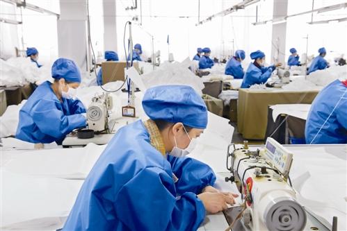 明丰公司火线转产，打造铠甲级防护用品生产线